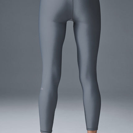alo Women's 7/8 High-Waist Airlift Legging - Steel Grey