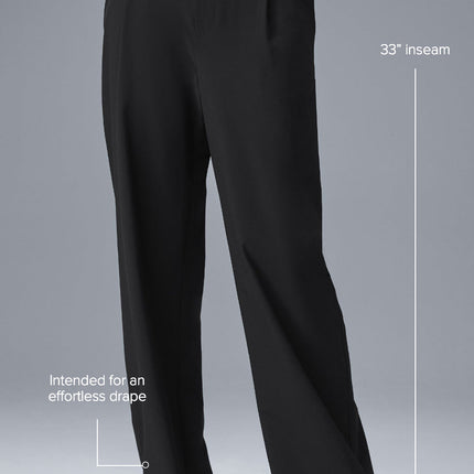 alo Women's High-Waist Pursuit Trouser (Long) - Black