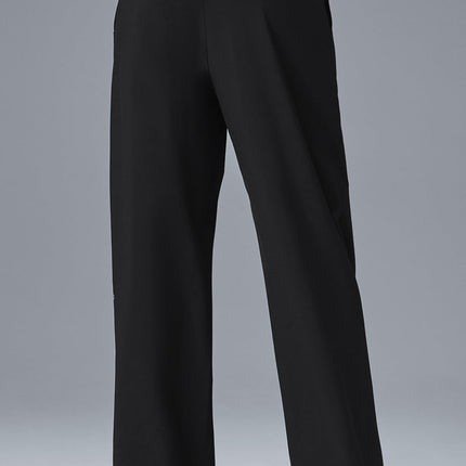 alo Women's High-Waist Pursuit Trouser (Long) - Black