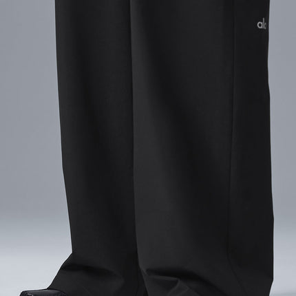 alo Women's High-Waist Pursuit Trouser (Long) - Black