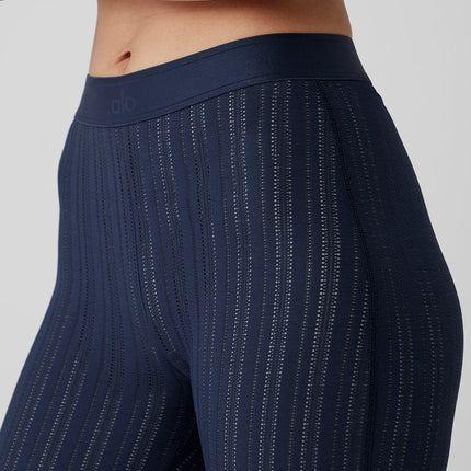 alo Women's High-Waist Euphoria Legging - Navy
