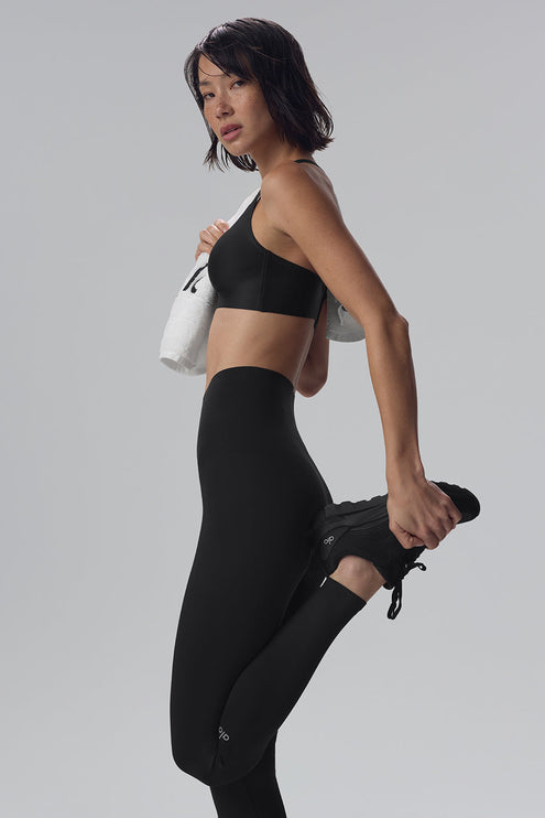 alo Women's Airlift Strength Extreme High-Waist 7/8 Legging - Black