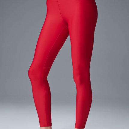 alo Women's Airlift Strength Extreme High-Waist 7/8 Legging - Bold Red