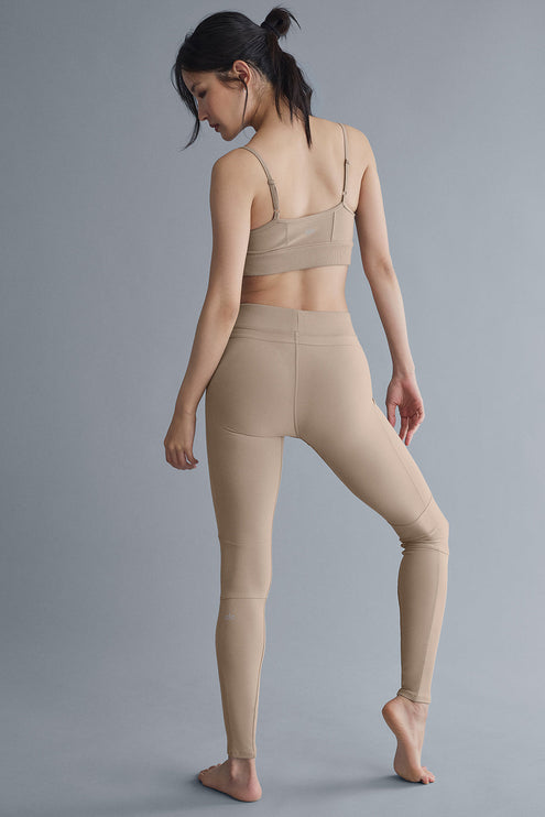 alo Women's Alosoft High-Waist Head Start Legging - Gravel