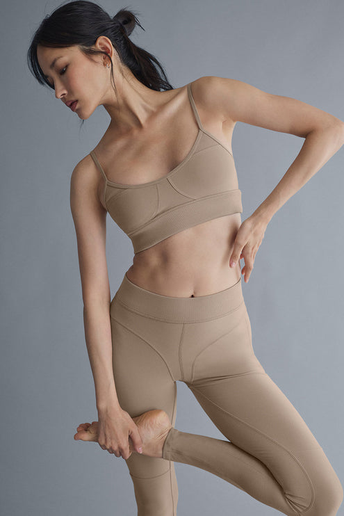 alo Women's Alosoft High-Waist Head Start Legging - Gravel