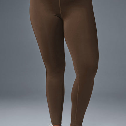 alo Women's Airlift High-Waist Suit Up Legging - Espresso