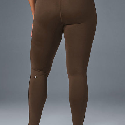alo Women's Airlift High-Waist Suit Up Legging - Espresso