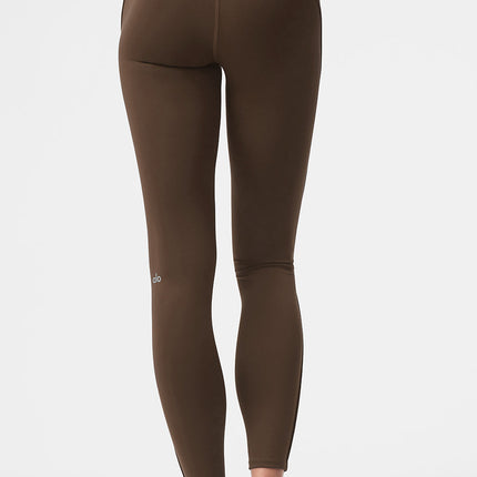 alo Women's Airlift High-Waist Suit Up Legging - Espresso