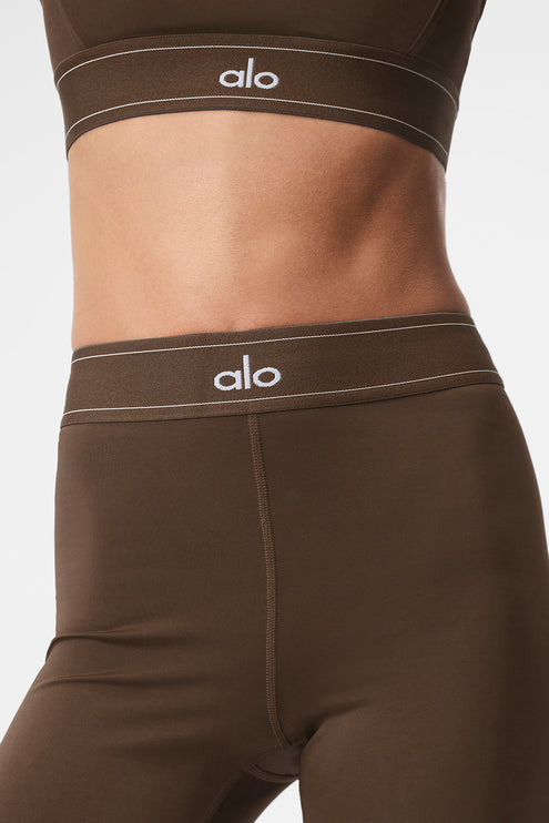 alo Women's Airlift High-Waist Suit Up Legging - Espresso