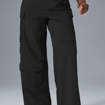 alo Women's Workwear Cargo Pant - Black