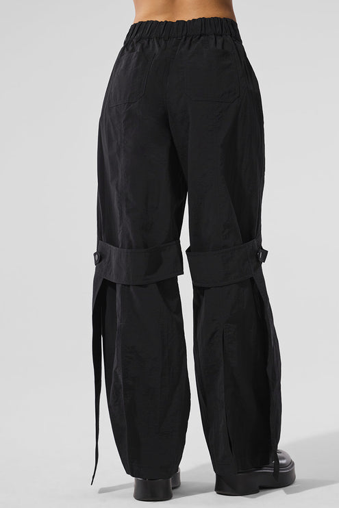 alo Women's High-Waist Voyager Trouser - Black