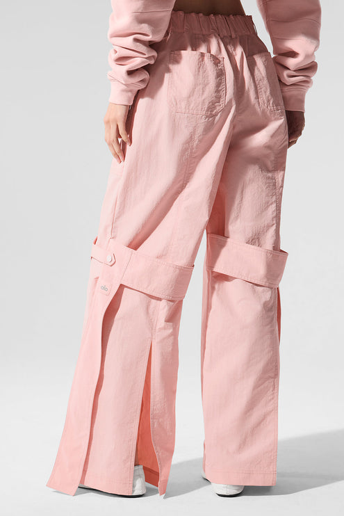 alo Women's High-Waist Voyager Trouser - Pink Quartz