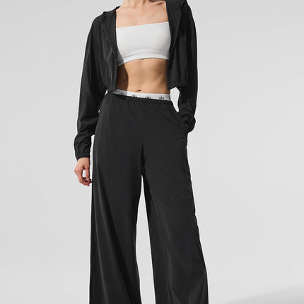 alo Women's Breezy Wide Leg Pant - Black