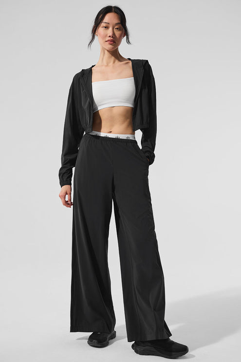 alo Women's Breezy Wide Leg Pant - Black