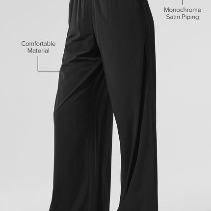 alo Women's Breezy Wide Leg Pant - Black