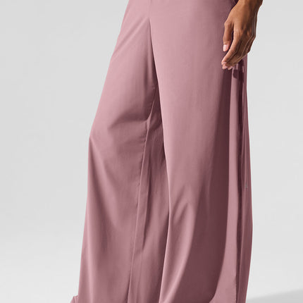alo Women's Breezy Wide Leg Pant - Smoky Quartz