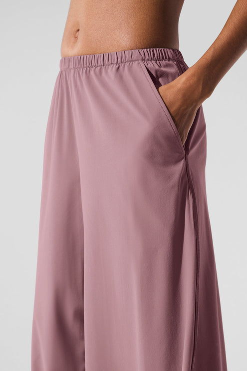 alo Women's Breezy Wide Leg Pant - Smoky Quartz