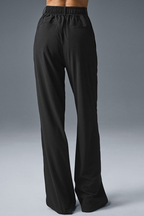 alo Women's High-Waist Dreamscape Trouser (Regular) - Black