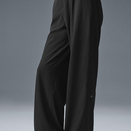 alo Women's High-Waist Dreamscape Trouser (Regular) - Black