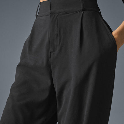 alo Women's High-Waist Dreamscape Trouser (Regular) - Black