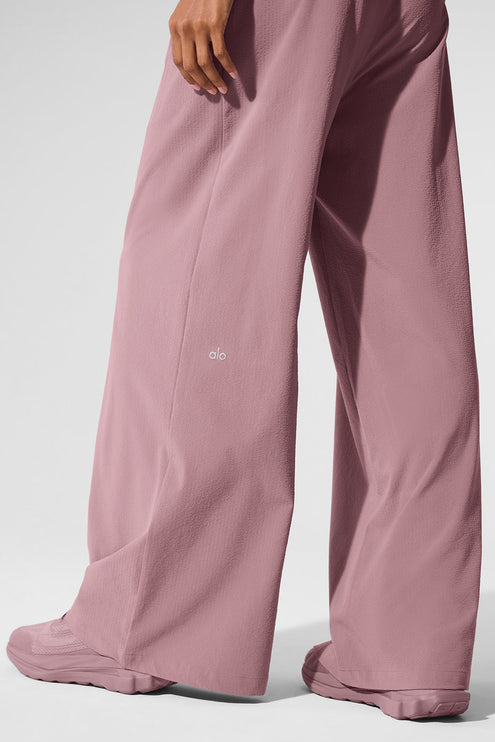 alo Women's High-Waist Dreamscape Trouser (Regular) - Smoky Quartz