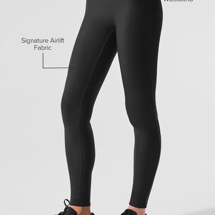 alo Women's Airlift High-Waist Sleek Legging - Black