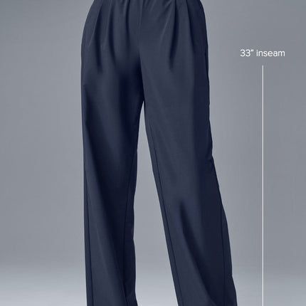 alo Women's Suit Up Trouser (Long) - Navy