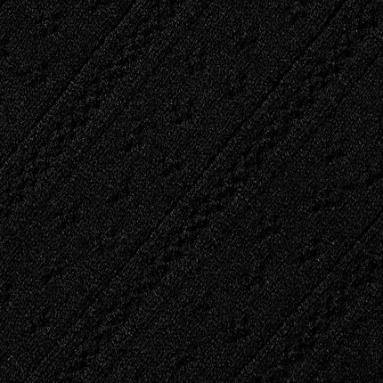 alo Women's Pointelle Sweater High-Waist Be Mine Legging - Black