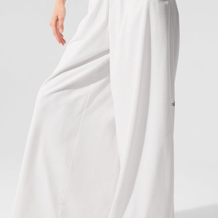 alo Women's Mesh Mirage Trouser - White