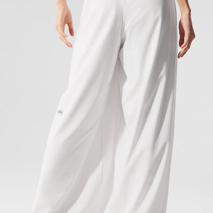 alo Women's Mesh Mirage Trouser - White