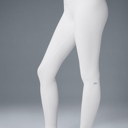 alo Women's High-Waist Airbrush Legging - White