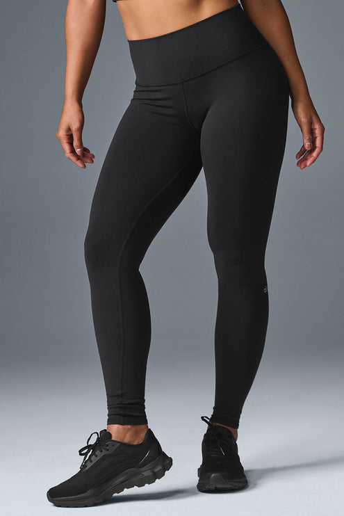 alo Women's High-Waist Airbrush Legging - Black