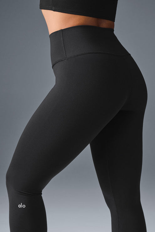 alo Women's High-Waist Airbrush Legging - Black