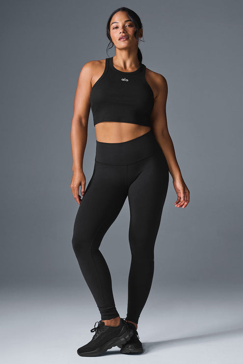 alo Women's High-Waist Airbrush Legging - Black