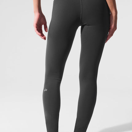 alo Women's High-Waist Airbrush Legging - Anthracite