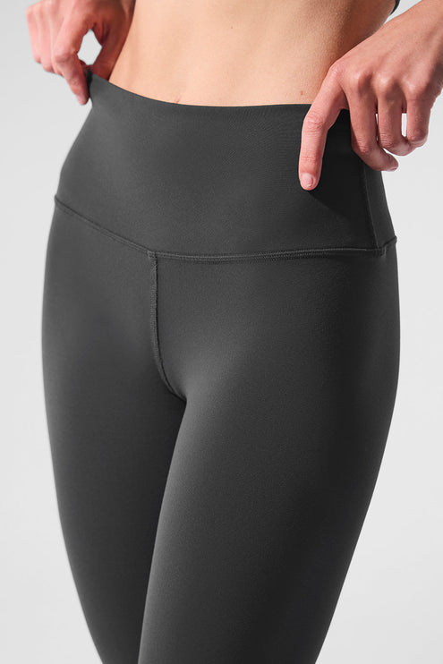 alo Women's High-Waist Airbrush Legging - Anthracite