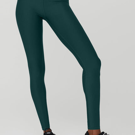 alo Women's High-Waist Airlift Legging - Midnight Green