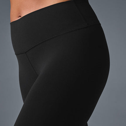 alo Women's 7/8 High-Waist Airbrush Legging - Black
