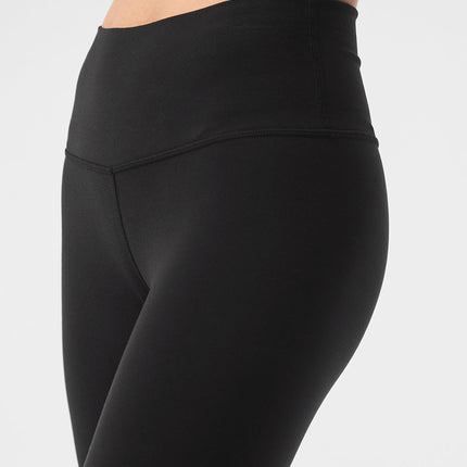 alo Women's 7/8 High-Waist Airbrush Legging - Black