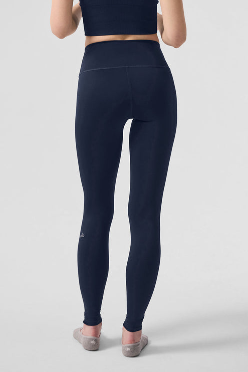 alo Women's High-Waist Airlift Legging - Navy