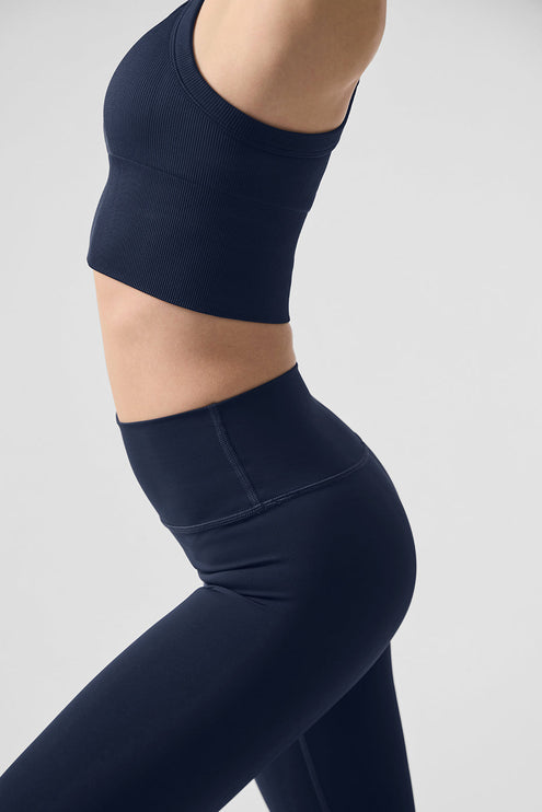 alo Women's High-Waist Airlift Legging - Navy