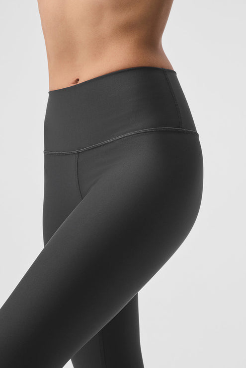 alo Women's 7/8 High-Waist Airlift Legging - Anthracite
