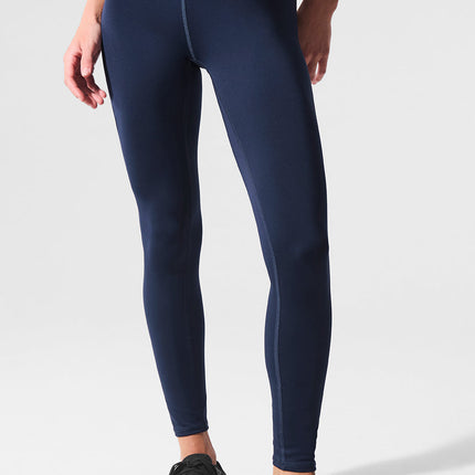 alo Women's 7/8 High-Waist Airlift Legging - Navy