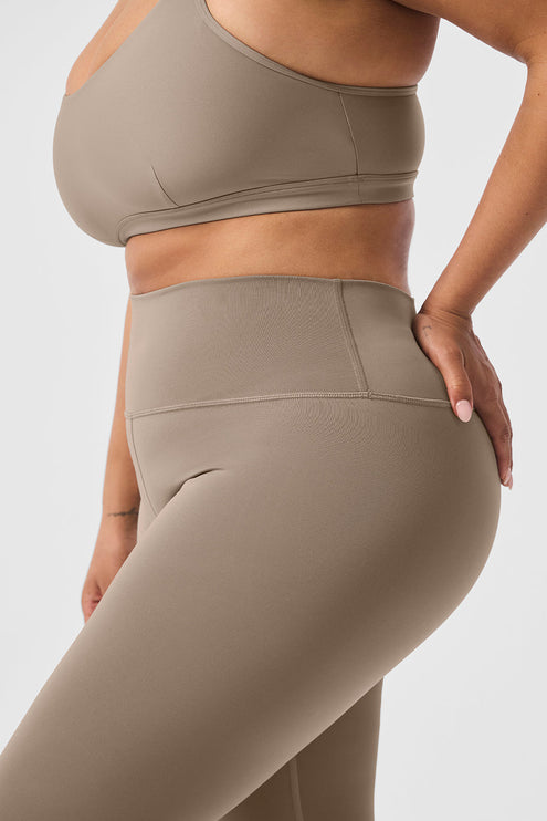 alo Women's 7/8 High-Waist Airlift Legging - Gravel