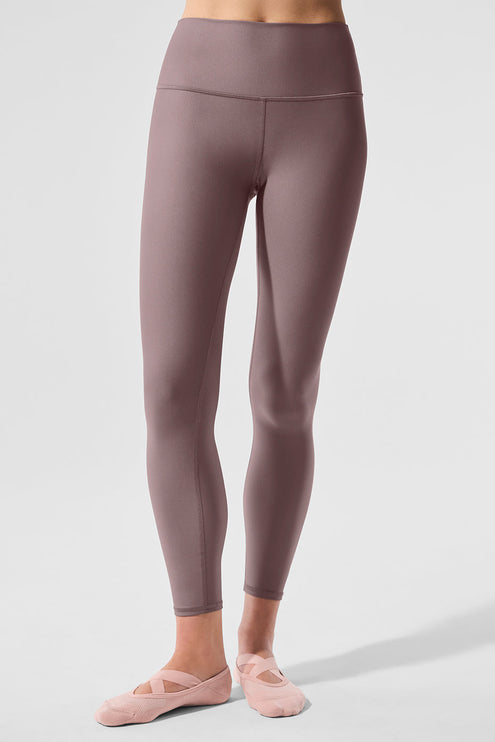 alo Women's 7/8 High-Waist Airlift Legging - Mushroom
