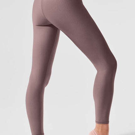 alo Women's 7/8 High-Waist Airlift Legging - Mushroom