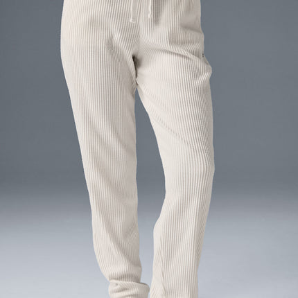 alo Women's Muse Sweatpant - Ivory