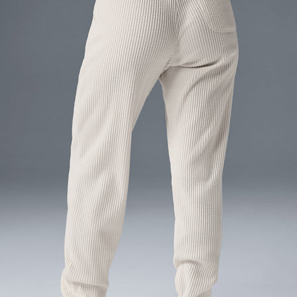 alo Women's Muse Sweatpant - Ivory