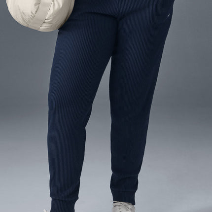 alo Women's Muse Sweatpant - Navy