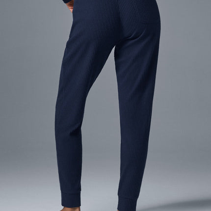 alo Women's Muse Sweatpant - Navy